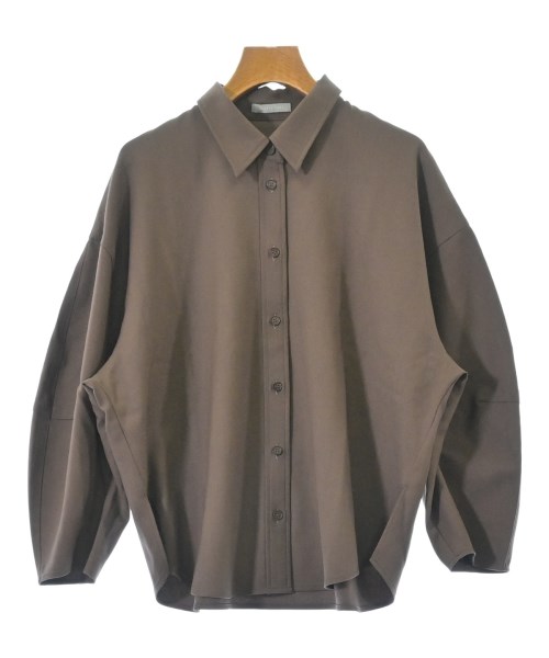 theory luxe セオリーリュクス カジュアルシャツ レディース 38(M位) 茶 【中古】【古着】