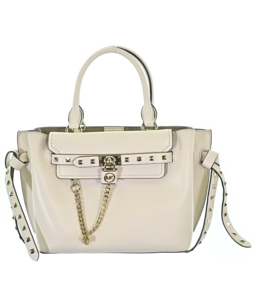 MICHAEL MICHAEL KORS マイケルマイケルコース ショルダーバッグ レディース - ベージュ 【中古】【古着】