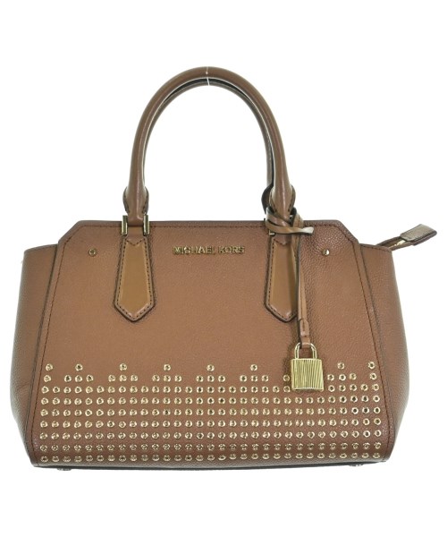 MICHAEL MICHAEL KORS マイケルマイケルコースハンドバッグ レディース - 茶【中古】【古着】