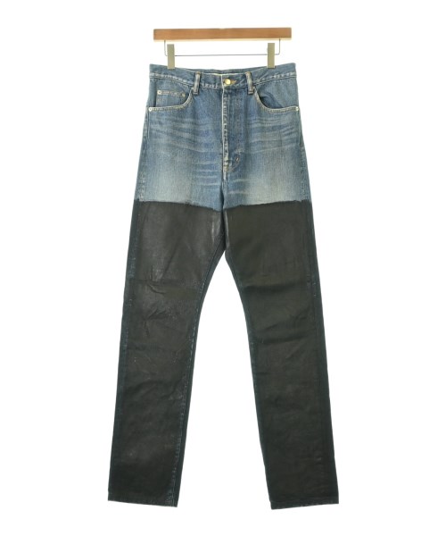 JOHN LAWRENCE SULLIVAN ジョンローレンスサリバンデニムパンツ メンズ -(S位) 黒x青(ジーンズ)【中古】【古着】