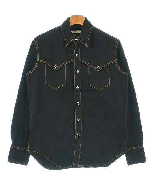 JOHN LAWRENCE SULLIVAN ジョンローレンスサリバンカジュアルシャツ メンズ 46(M位) 黒【中古】【古着】