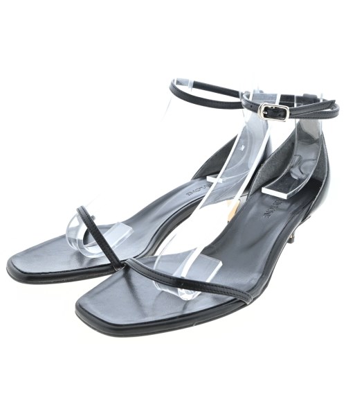 BABYLONE バビロンサンダル レディース EU36(22.5cm位) 黒【中古】【古着】画像