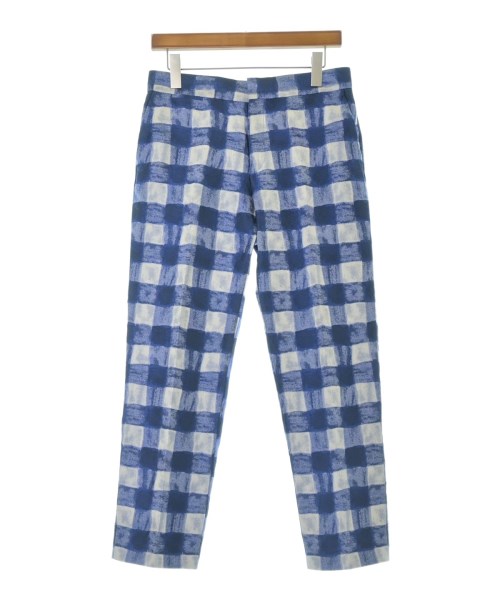 Drawer ドロワー スラックス レディース 38(M位) 青xオフホワイト(チェック) 【中古】【古着】