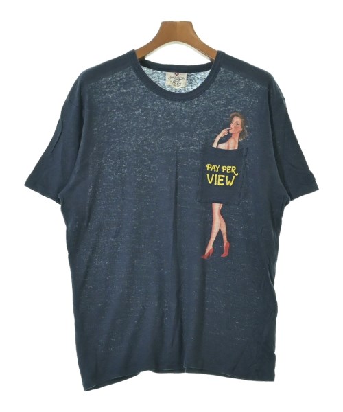 MC2 Saint Barth エムシーツーセントバーツ Tシャツ・カットソー メンズ XXL 紺 【中古】【古着】