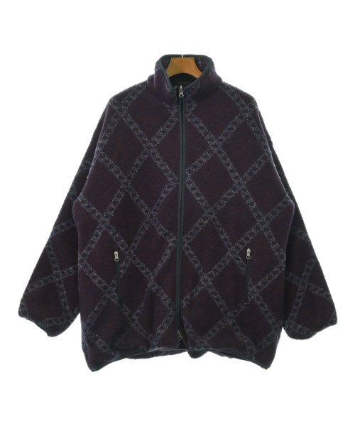 RL アール上衣（余分の物） メンズ 2(M位) エンジx紺(総柄)【中古】【古着】
