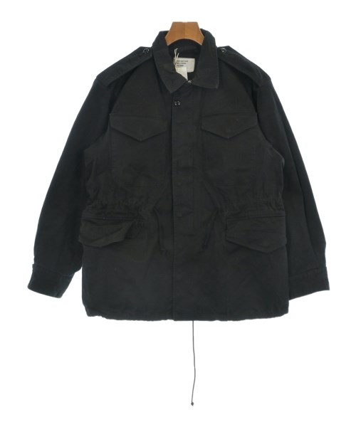 THIRD PARTY サードパーティーミリタリーブルゾン メンズ S 黒【中古】【古着】