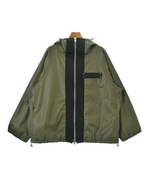 0000-LAY 花の冠上衣（余分の物） メンズ -(XXL位) カーキx黒【中古】【古着】