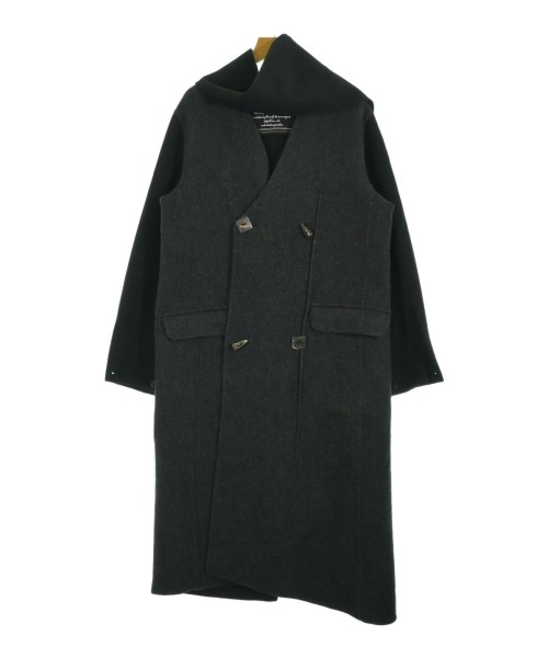 その他 ソノタ チェスターコート レディース S グレーx黒 【中古】【古着】