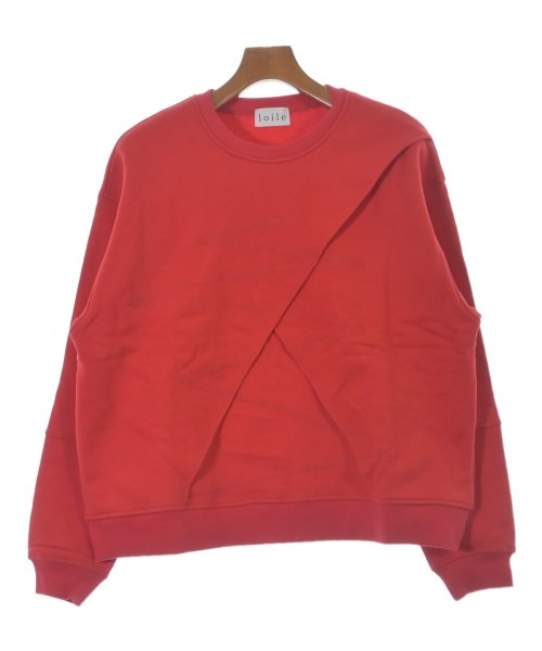 LOILE ロワル スウェット メンズ 1(S位) 赤 【中古】【古着】