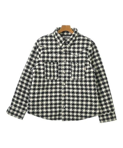 余分の物 ソノタブルゾン（余分の物） メンズ 2(M位) 黒x白(ツィード)【中古】【古着】
