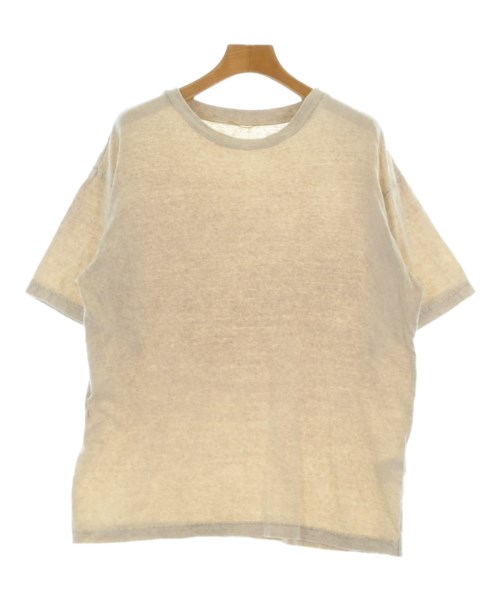 Deuxieme Classe ドゥーズィエムクラス Tシャツ・カットソー レディース -(L位) ベージュ 【中古】【古着】