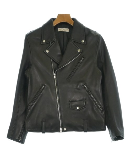 BEAUTY&YOUTH UNITED ARROWS ビューティーアンドユースユナイテットアローズ ライダース メンズ S 黒 【中古】【古着】