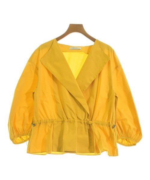 ADORE アドーア ブラウス レディース 38(M位) 黄 【中古】【古着】