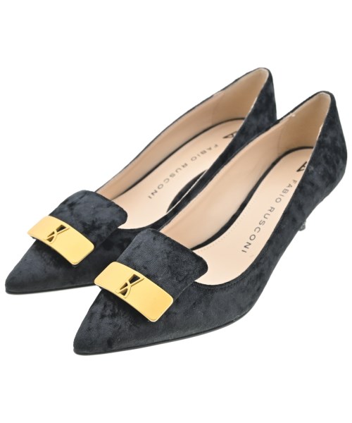 FABIO RUSCONI ファビオルスコーニ パンプス レディース EU36(22.5cm位) 黒 【中古】【古着】