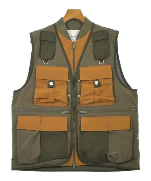 White Mountaineering ホワイトマウンテニアリング ブルゾン(その他) メンズ 2(L位) カーキxオレンジ 【中古】【古着】