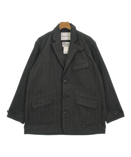 ホワイトマウンテニアリング BLK SOLOTEX テーラードジャケット White Mountaineering - 【BLK】 SOLOTEX LAPEL JACKET / ソロ