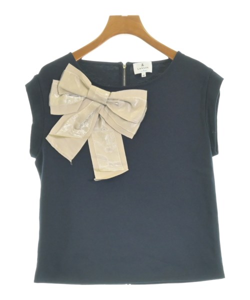 LANVIN en bleu ランバンオンブルー Tシャツ・カットソー レディース 38(M位) 紺 【中古】【古着】