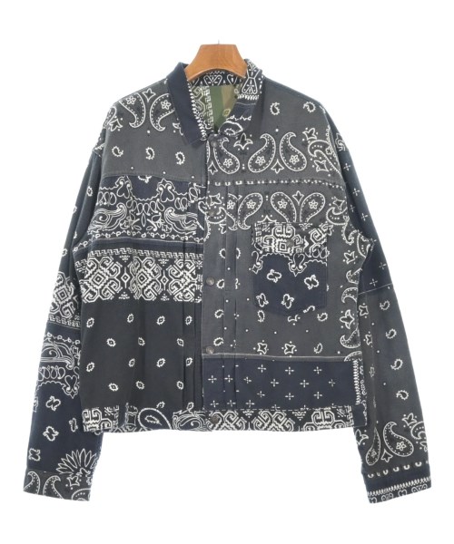 Kapital Boro キャピタル ボロ アド エプロン KAPITAL - KAPITAL タグ付未使用 22SS KOUNTRY BORO SPRING 1ST JKT