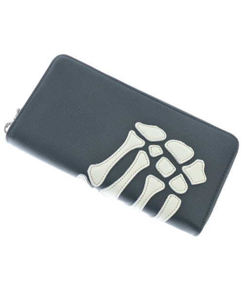 Kapital bone zip wallet black 骨 財布 二つ折り 270_007s6v00vh1o_1.jpg