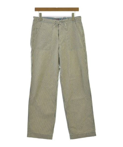 KAPITAL キャピタル パンツ（その他） メンズ S 白系x紺(ストライプ) 【中古】【古着】