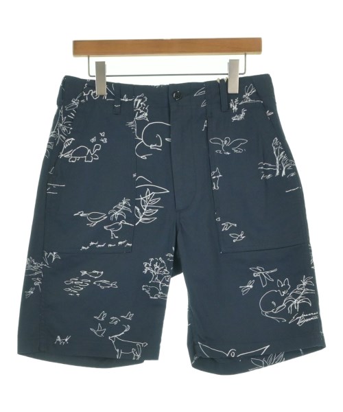 Engineered Garments エンジニアドガーメンツショートパンツ メンズ XS 紺x白(総柄)【中古】【古着】
