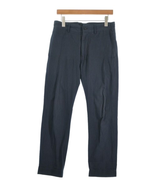 Engineered Garments エンジニアドガーメンツスラックス メンズ 30(M位) 紺x白(縞模様)【中古】【古着】