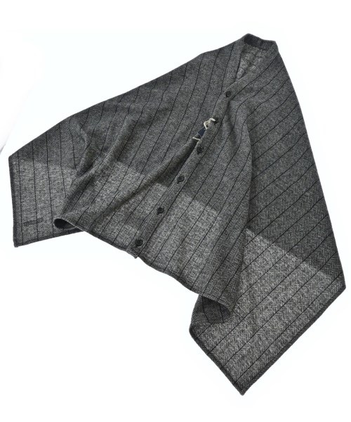 Engineered Garments エンジニアドガーメンツマフラー メンズ - 薄墨色x黒(総柄)【中古】【古着】