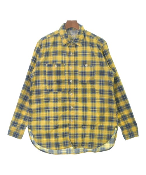 Engineered Garments エンジニアドガーメンツカジュアルシャツ メンズ M 黄x紺xオレンジ等(チェック)【中古】【古着】｜RAGTAG（ブランド古着のラグタグ）