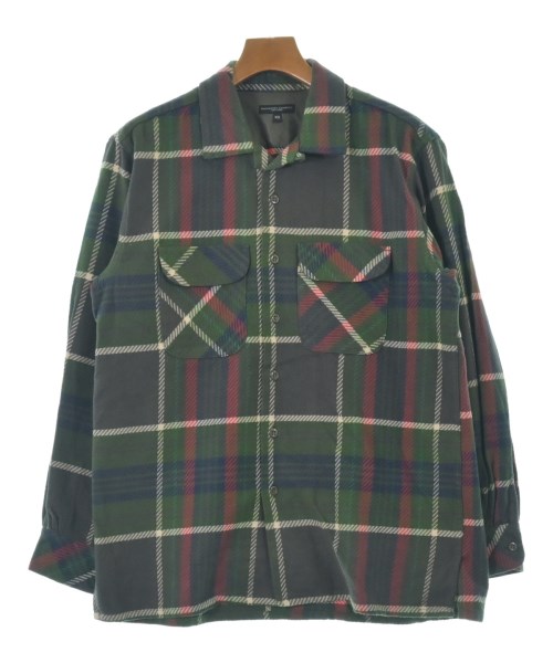 Engineered Garments エンジニアドガーメンツカジュアルシャツ メンズ XS 緑xグレーx青等(チェック)【中古】【古着】｜RAGTAG（ブランド古着のラグタグ）
