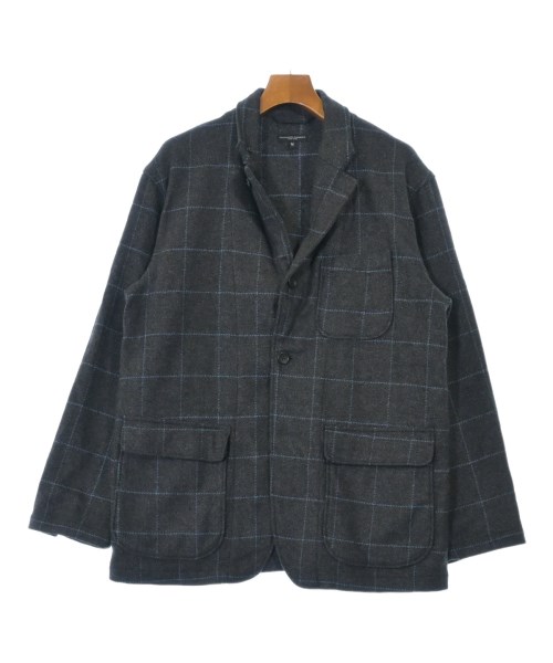 Engineered Garments エンジニアドガーメンツ カジュアルジャケット メンズ M チャコールグレーx青(チェック) 【中古】【古着】