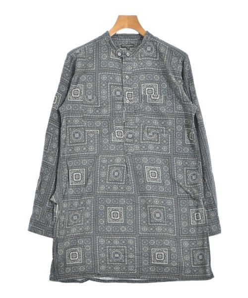 Engineered Garments エンジニアドガーメンツ カジュアルシャツ メンズ M グレーx紫x黒(総柄) 【中古】【古着】