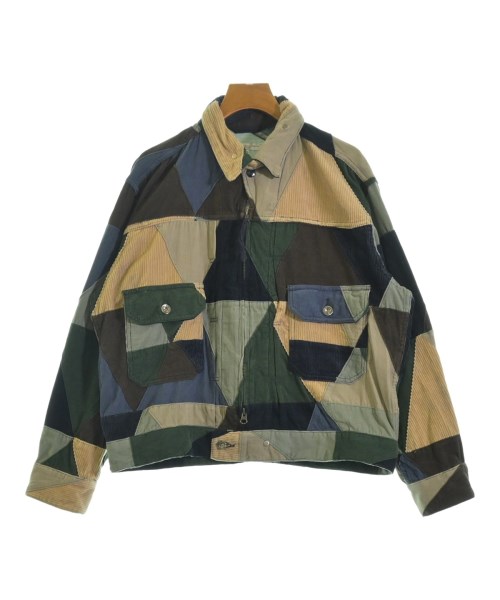 Engineered Garments エンジニアドガーメンツ ブルゾン（その他） メンズ XXS カーキxベージュx青等(総柄) 【中古】【古着】