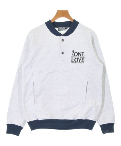 HYSTERIC GLAMOUR ヒステリックグラマースウェット メンズ M ともし火薄墨色x紺【中古】【古着】