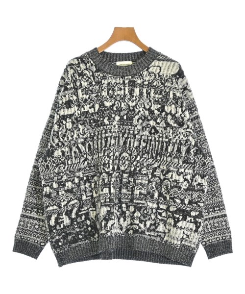 beautiful people ビューティフルピープルニット・セーター レディース 38(M位) 白x黒xグレー(総柄)【中古】【古着】｜RAGTAG（ブランド古着のラグタグ）