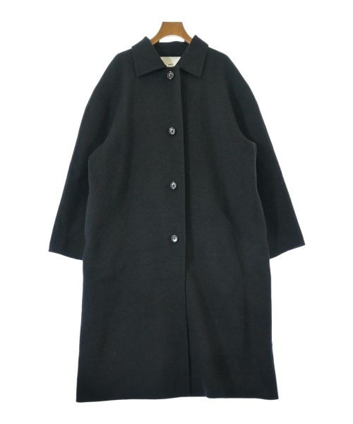 NAVE ネイヴステンカラーコート レディース 1(S位) 黒【中古】【古着】