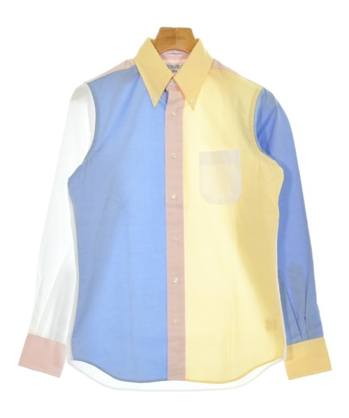 INDIVIDUALIZED SHIRTS インディビジュアライズドシャツ カジュアルシャツ メンズ 14 1/2(M位) 青x黄x白等 【中古】【古着】