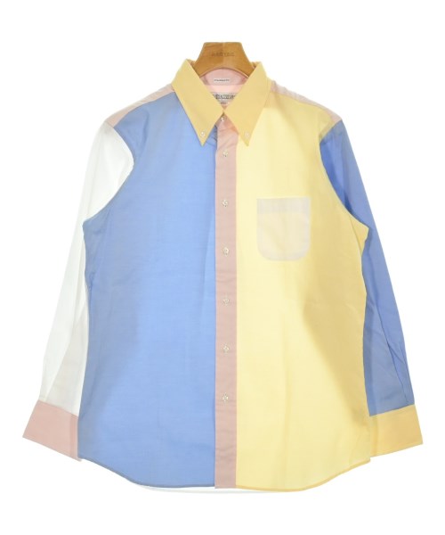 INDIVIDUALIZED SHIRTS インディビジュアライズドシャツ カジュアルシャツ メンズ 16(L位) 青x黄x白等 【中古】【古着】
