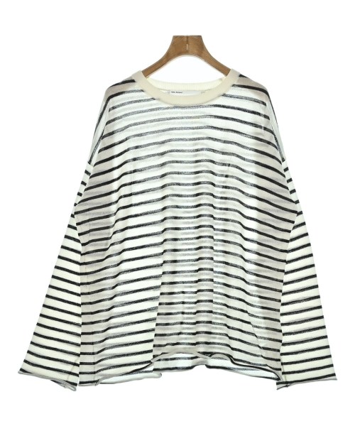 L\u0027Appartement DEUXIEME CLASSE アパルトモンドゥーズィエムクラスニット・セーター レディース F 白x黒(間借り人)【中古】【古着】