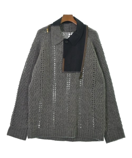 kolor カラー　クレイジーニットポロ　21ss kolor カラー クレイジーニットポロ 21ss