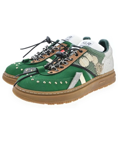 kolor カラー スニーカー メンズ UK10(28.5cm位) 緑 【中古】【古着】