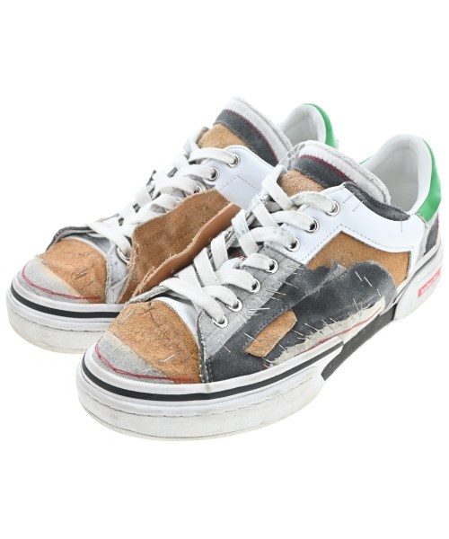 kolor カラー スニーカー メンズ 27.5cm 白x茶xグレー等 【中古】【古着】