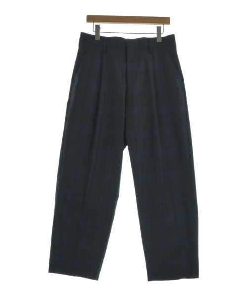 kolor カラー パンツ(その他) メンズ 2(M位) 紺x緑x黒(チェック) 【中古】【古着】