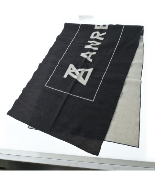 ANREALAGE アンリアレイジストール メンズ - 黒x白【中古】【古着】|RAGTAG(ブランド古着のラグタグ)