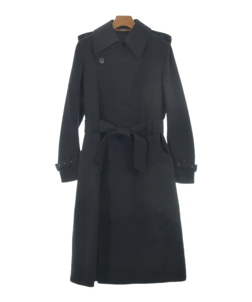 SCYE 犀トレンチコート レディース 38(M位) 黒【中古】【古着】
