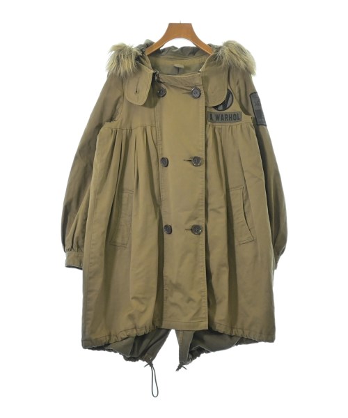 Andy Warhol BY HYSTERIC GLAMOUR アンディウォーホルバイヒステリックグラマー モッズコート レディース F カーキ 【中古】【古着】