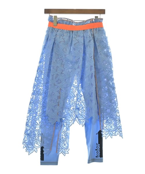 kolor カラー ロング・マキシ丈スカート レディース 1(S位) 水色(レース) 【中古】【古着】