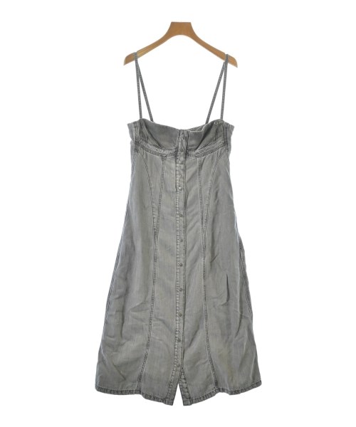 DIESEL ディーゼル ワンピース レディース S グレー(デニム) 【中古】【古着】