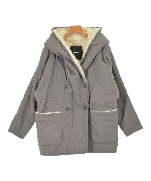 DIESEL ディーゼル上衣（余分の物） レディース XXS 薄墨色(カーキがかっています)【中古】【古着】 コート・ジャケット-レディースファッション