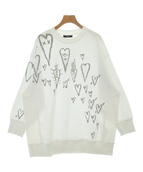 DIESEL ディーゼルスウェット レディース XS 白【中古】【古着】