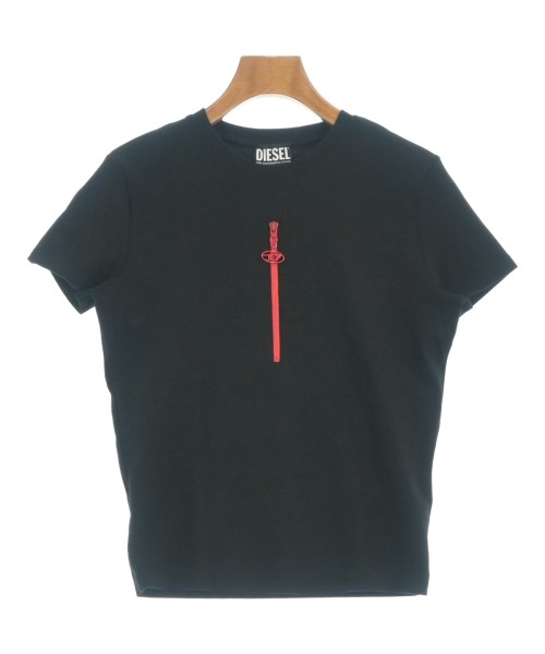DIESEL ディーゼルティーシャツ・カットソー レディース L 黒【中古】【古着】